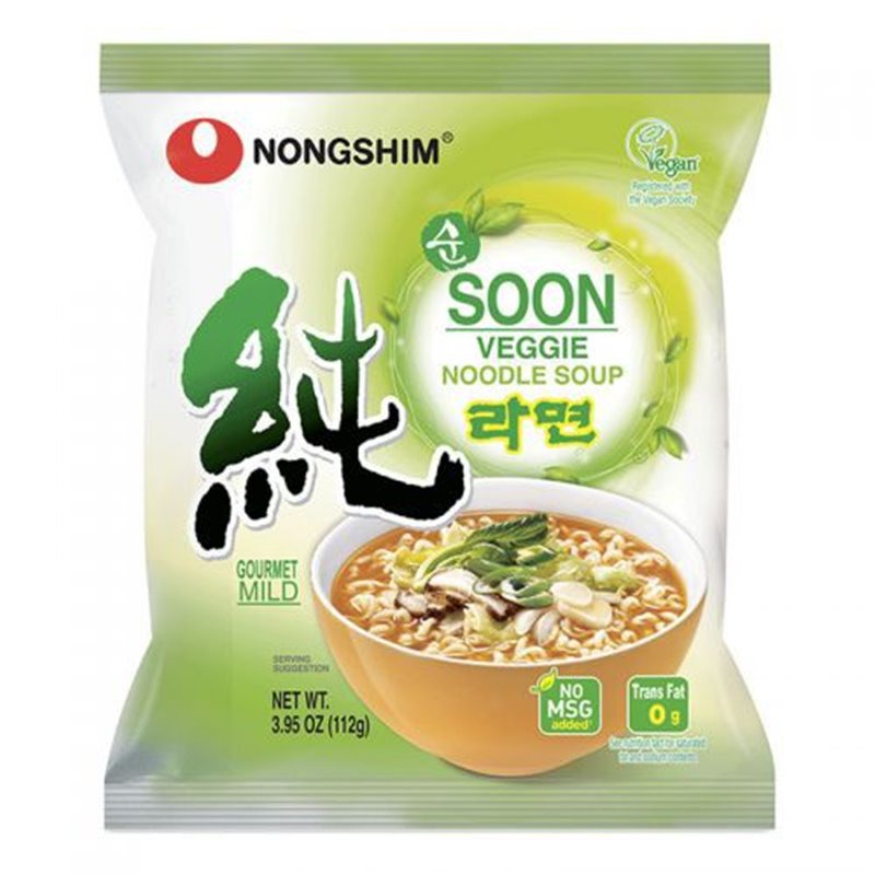 农心速食蔬菜汤面112g